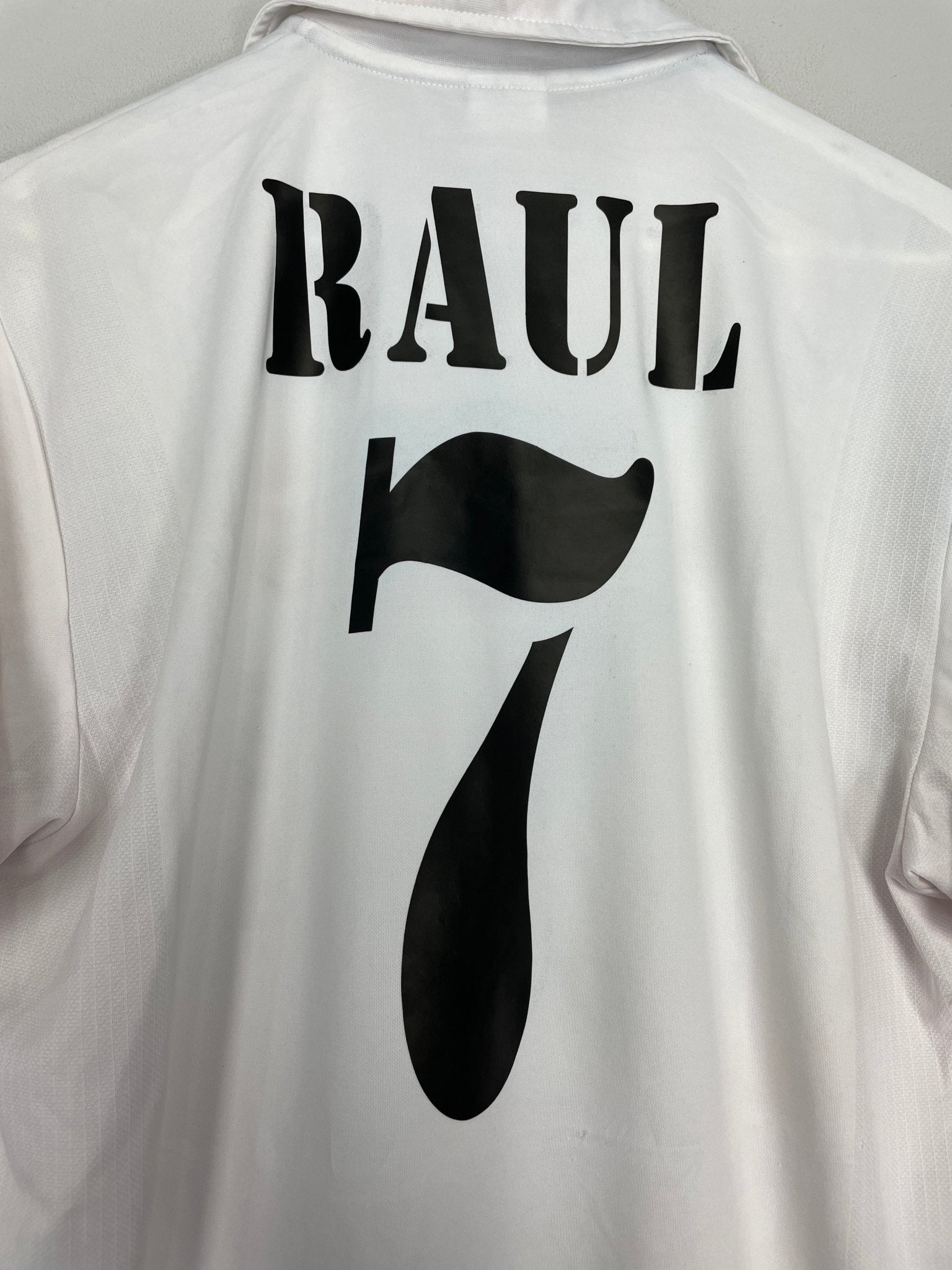 2002/03 REAL MADRID RAUL #7 HOME SHIRT (M) ADIDAS – Cult Kits