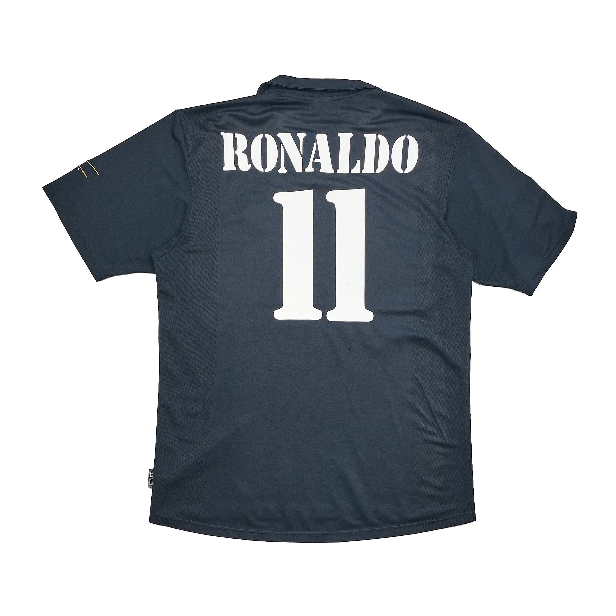 Buy 2002/03 Real Madrid Ronaldo 11 Centenary Away Shirt (L) Adidas ~ Free worldwide shipping ~ Authentic Vintage Football Shirts from Cult Kits
