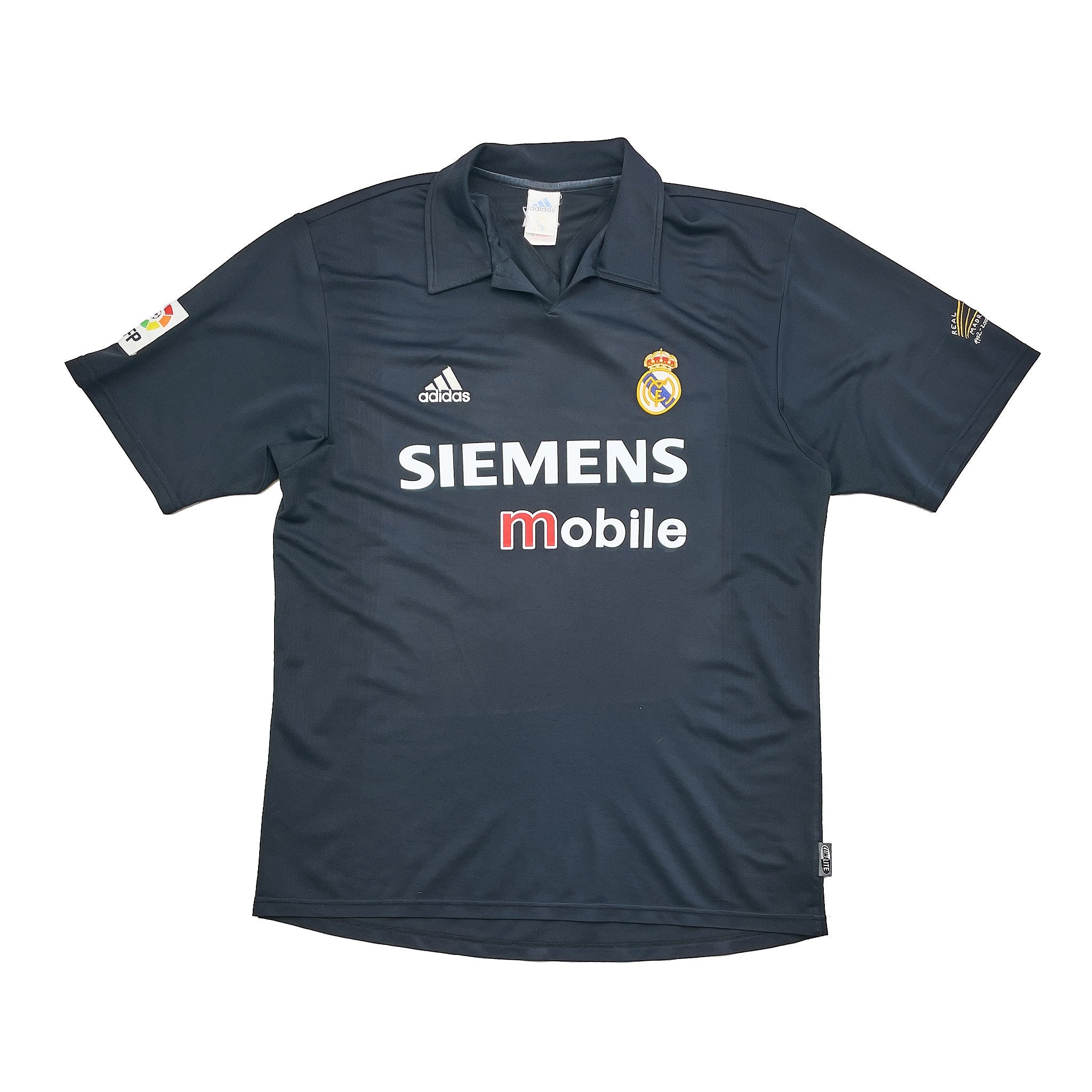 Buy 2002/03 Real Madrid Ronaldo 11 Centenary Away Shirt (L) Adidas ~ Free worldwide shipping ~ Authentic Vintage Football Shirts from Cult Kits