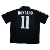 Buy 2002/03 Real Madrid Ronaldo 11 *Centenary* C/L Away Shirt (L) Adidas ~ Free worldwide shipping ~ Authentic Vintage Football Shirts from Cult Kits