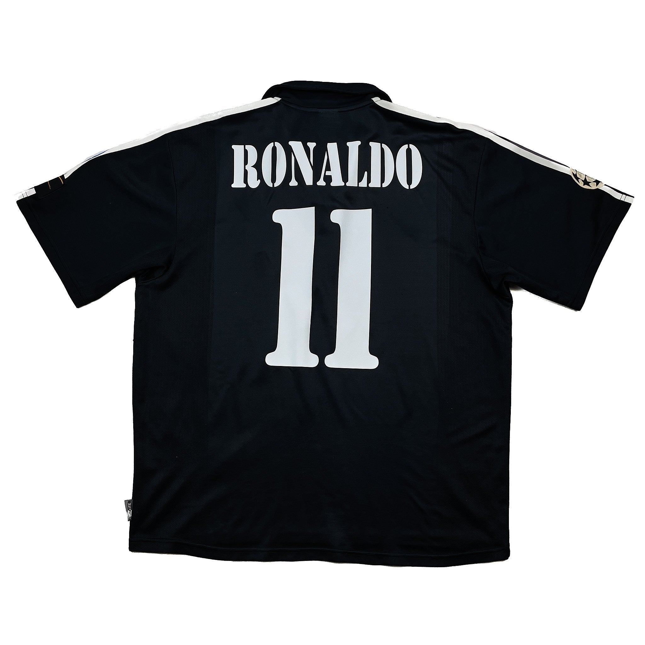 Buy 2002/03 Real Madrid Ronaldo 11 *Centenary* C/L Away Shirt (L) Adidas ~ Free worldwide shipping ~ Authentic Vintage Football Shirts from Cult Kits