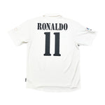 Buy 2002/03 Real Madrid Ronaldo 11 *Centenary* Home Shirt (M) Adidas ~ Free worldwide shipping ~ Authentic Vintage Football Shirts from Cult Kits