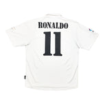 Buy 2002/03 Real Madrid Ronaldo 11 Centenary Home Shirt (M) Adidas ~ Free worldwide shipping ~ Authentic Vintage Football Shirts from Cult Kits