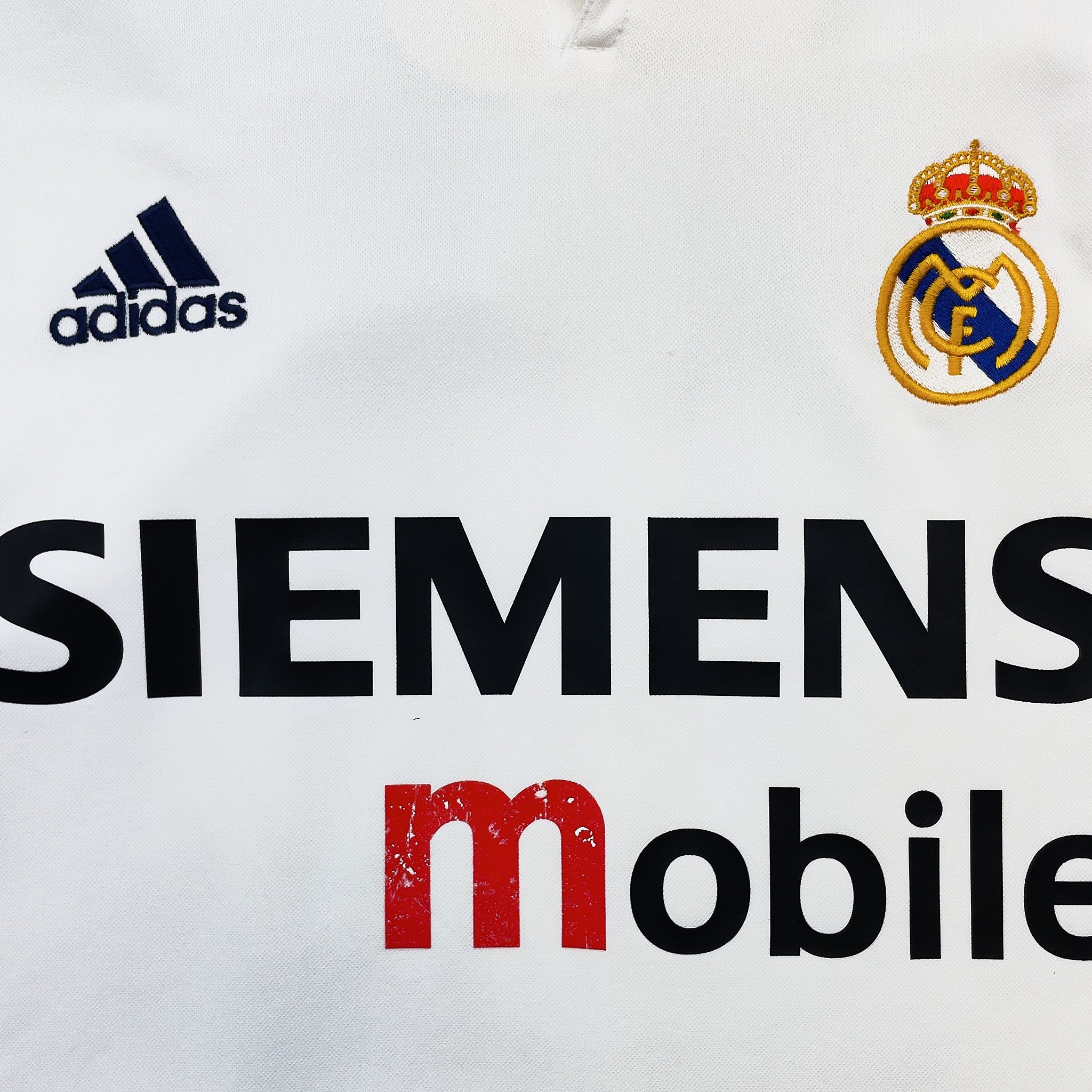 Buy 2002/03 Real Madrid Ronaldo 11 *Centenary* Home Shirt (M) Adidas ~ Free worldwide shipping ~ Authentic Vintage Football Shirts from Cult Kits