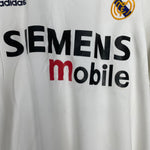 Shop 2002/03 REAL MADRID RONALDO #11 *CENTENARY* HOME SHIRT (XL) ADIDAS, classic football shirts, vintage football shirts & retro soccer jerseys at Cult Kits