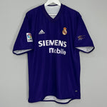 Shop 2002/03 REAL MADRID RONALDO #11 CENTENARY THIRD SHIRT (L) ADIDAS, classic football shirts, vintage football shirts & retro soccer jerseys at Cult Kits