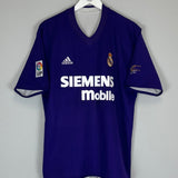 Shop 2002/03 REAL MADRID RONALDO #11 CENTENARY THIRD SHIRT (L) ADIDAS, classic football shirts, vintage football shirts & retro soccer jerseys at Cult Kits