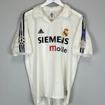 2002/03 REAL MADRID RONALDO 11 C/L HOME SHIRT (M) ADIDAS - Cult Kits - Medium - Buy Vintage Football Shirts, Authentic Retro Football Shirts For Sale, Classic Football Shirts & Soccer Jersey