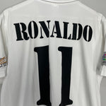 Shop 2002/03 REAL MADRID RONALDO #11 HOME SHIRT (M) ADIDAS, classic football shirts, vintage football shirts & retro soccer jerseys at Cult Kits