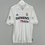 Shop 2002/03 REAL MADRID RONALDO #11 HOME SHIRT (M) ADIDAS, classic football shirts, vintage football shirts & retro soccer jerseys at Cult Kits