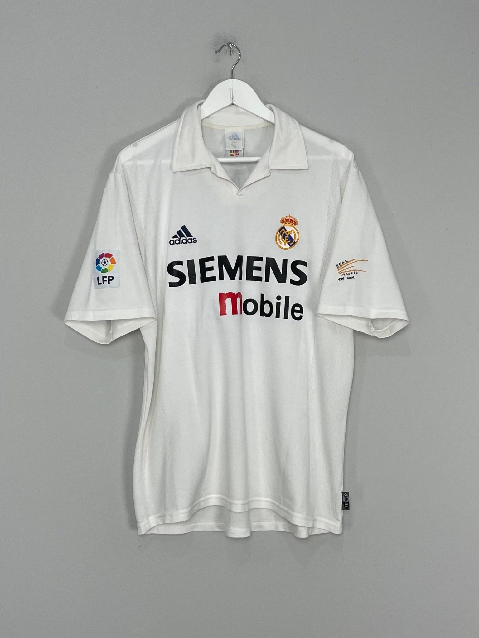 Shop 2002/03 REAL MADRID RONALDO #11 HOME SHIRT (M) ADIDAS, classic football shirts, vintage football shirts & retro soccer jerseys at Cult Kits