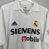 Shop 2002/03 REAL MADRID RONALDO #11 HOME SHIRT (M) ADIDAS, classic football shirts, vintage football shirts & retro soccer jerseys at Cult Kits