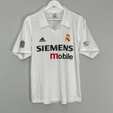 Shop 2002/03 REAL MADRID RONALDO #11 HOME SHIRT (M) ADIDAS, classic football shirts, vintage football shirts & retro soccer jerseys at Cult Kits