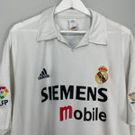 Shop 2002/03 REAL MADRID RONALDO #11 HOME SHIRT (XL) ADIDAS, classic football shirts, vintage football shirts & retro soccer jerseys at Cult Kits