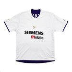 Buy 2002/03 Real Madrid Ronaldo 11/ Zidane 5 Centenary Third Shirt (L) Adidas ~ Free worldwide shipping ~ Authentic Vintage Football Shirts from Cult Kits