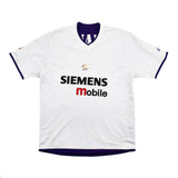 Buy 2002/03 Real Madrid Ronaldo 11/ Zidane 5 Centenary Third Shirt (L) Adidas ~ Free worldwide shipping ~ Authentic Vintage Football Shirts from Cult Kits