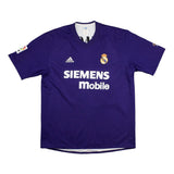 Buy 2002/03 Real Madrid Ronaldo 11/ Zidane 5 Centenary Third Shirt (L) Adidas ~ Free worldwide shipping ~ Authentic Vintage Football Shirts from Cult Kits