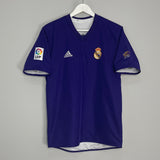 Shop 2002/03 REAL MADRID RONALDO #9 *CENTENARY* THIRD SHIRT (M) ADIDAS, classic football shirts, vintage football shirts & retro soccer jerseys at Cult Kits
