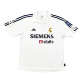 Buy 2002/03 Real Madrid Zidane 5 *Centenary* C/L Home Shirt (M) Adidas ~ Free worldwide shipping ~ Authentic Vintage Football Shirts from Cult Kits