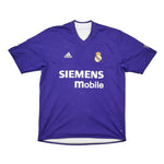 Buy 2002/03 Real Madrid Zidane 5 *Centenary* Third Shirt (M) Adidas ~ Free worldwide shipping available ~ Authentic Vintage Football Shirts from Cult Kits
