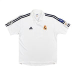 Buy 2002/03 Real Madrid Zidane 5 C/L Centenary Home Shirt (M) Adidas ~ Free worldwide shipping ~ Authentic Vintage Football Shirts from Cult Kits