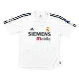 Buy 2002/03 Real Madrid Zidane 5 C/L Centenary Home Shirt (M) Adidas ~ Free worldwide shipping ~ Authentic Vintage Football Shirts from Cult Kits