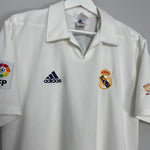 Shop 2002/03 REAL MADRID ZIDANE #5 HOME SHIRT (M) ADIDAS, classic football shirts, vintage football shirts & retro soccer jerseys at Cult Kits