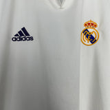 Shop 2002/03 REAL MADRID ZIDANE #5 HOME SHIRT (M) ADIDAS, classic football shirts, vintage football shirts & retro soccer jerseys at Cult Kits