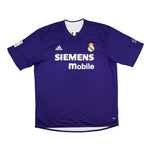 Buy 2002/03 Real Madrid Zidane 5/Ronaldo 11 *Centenary* Third Shirt (XL) Adidas ~ Free worldwide shipping ~ Authentic Vintage Football Shirts from Cult Kits