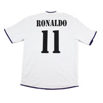 Buy 2002/03 Real Madrid Zidane 5/Ronaldo 11 *Centenary* Third Shirt (XL) Adidas ~ Free worldwide shipping ~ Authentic Vintage Football Shirts from Cult Kits
