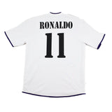Buy 2002/03 Real Madrid Zidane 5/Ronaldo 11 *Centenary* Third Shirt (XL) Adidas ~ Free worldwide shipping ~ Authentic Vintage Football Shirts from Cult Kits