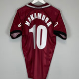2002/03 REGGINA NAKAMURA 10 HOME SHIRT (M) ASICS - Cult Kits - Medium - Buy Vintage Football Shirts, Authentic Retro Football Shirts For Sale, Classic Football Shirts & Soccer Jersey