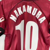 2002/03 REGGINA NAKAMURA 10 HOME SHIRT (M) ASICS - Cult Kits - Medium - Buy Vintage Football Shirts, Authentic Retro Football Shirts For Sale, Classic Football Shirts & Soccer Jersey