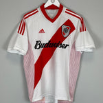 Shop 2002/03 RIVER PLATE HOME SHIRT (M) ADIDAS, classic football shirts, vintage football shirts & retro soccer jerseys at Cult Kits