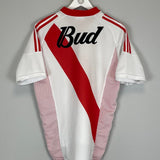 Shop 2002/03 RIVER PLATE HOME SHIRT (M) ADIDAS, classic football shirts, vintage football shirts & retro soccer jerseys at Cult Kits