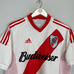 Shop 2002/03 RIVER PLATE HOME SHIRT (M) ADIDAS, classic football shirts, vintage football shirts & retro soccer jerseys at Cult Kits
