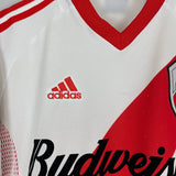 Shop 2002/03 RIVER PLATE HOME SHIRT (M) ADIDAS, classic football shirts, vintage football shirts & retro soccer jerseys at Cult Kits