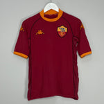 Shop 2002/03 ROMA DE ROSSI #27 HOME SHIRT (M) KAPPA, classic football shirts, vintage football shirts & retro soccer jerseys at Cult Kits
