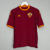Shop 2002/03 ROMA DE ROSSI #27 HOME SHIRT (M) KAPPA, classic football shirts, vintage football shirts & retro soccer jerseys at Cult Kits