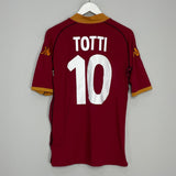 Shop 2002/03 ROMA TOTTI #10 HOME SHIRT (XL) KAPPA, classic football shirts, vintage football shirts & retro soccer jerseys at Cult Kits