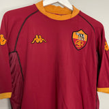 Shop 2002/03 ROMA TOTTI #10 HOME SHIRT (XL) KAPPA, classic football shirts, vintage football shirts & retro soccer jerseys at Cult Kits