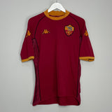 Shop 2002/03 ROMA TOTTI #10 HOME SHIRT (XL) KAPPA, classic football shirts, vintage football shirts & retro soccer jerseys at Cult Kits