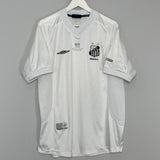 Shop 2002/03 SANTOS HOME SHIRT (L) UMBRO, classic football shirts, vintage football shirts & retro soccer jerseys at Cult Kits