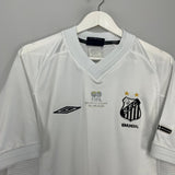 Shop 2002/03 SANTOS HOME SHIRT (L) UMBRO, classic football shirts, vintage football shirts & retro soccer jerseys at Cult Kits