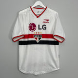 Shop 2002/03 SAO PAULO #8 HOME SHIRT (L) PENALTY, classic football shirts, vintage football shirts & retro soccer jerseys at Cult Kits