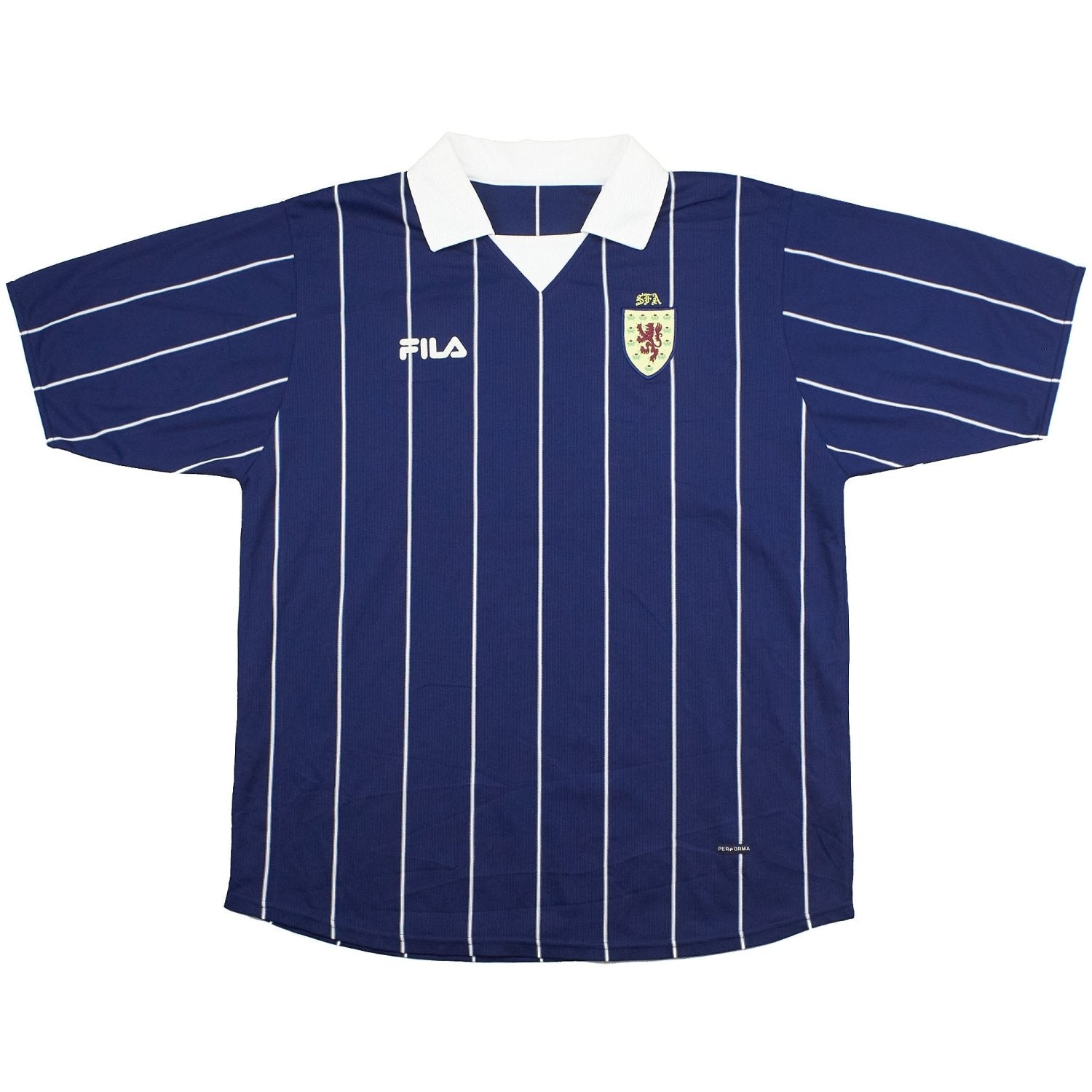 Buy 2002/03 Scotland Home Shirt (XL) Fila ~ Free worldwide shipping ~ Authentic Vintage Football Shirts from Cult Kits