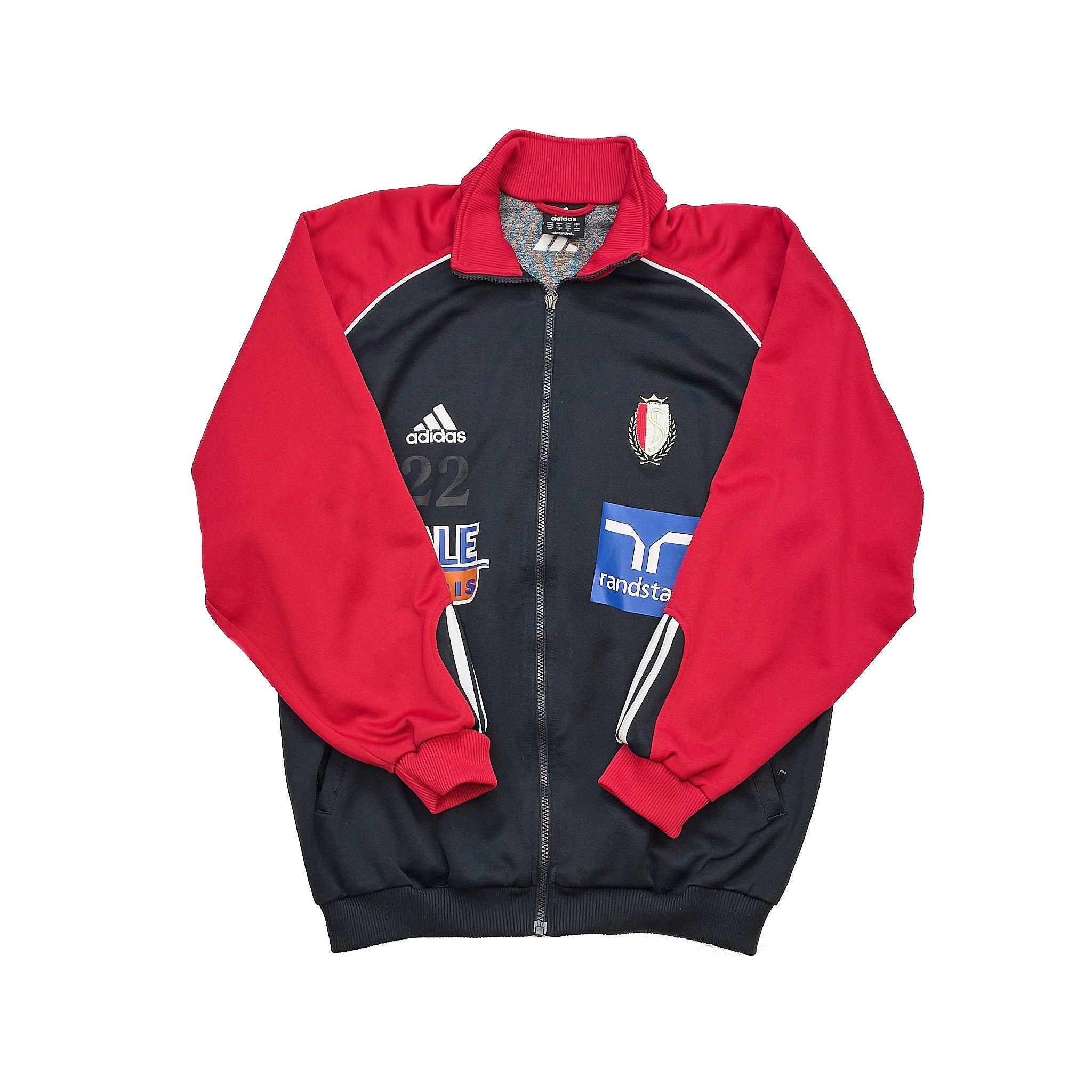 Buy 2002/03 Standard Liege Training Jacket (M) Adidas ~ Free worldwide shipping ~ Authentic Vintage Football Shirts from Cult Kits
