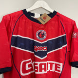 Shop 2002/03 TIBURONES ROJOS *BNWT* HOME SHIRT (XL) GARCIS, classic football shirts, vintage football shirts & retro soccer jerseys at Cult Kits