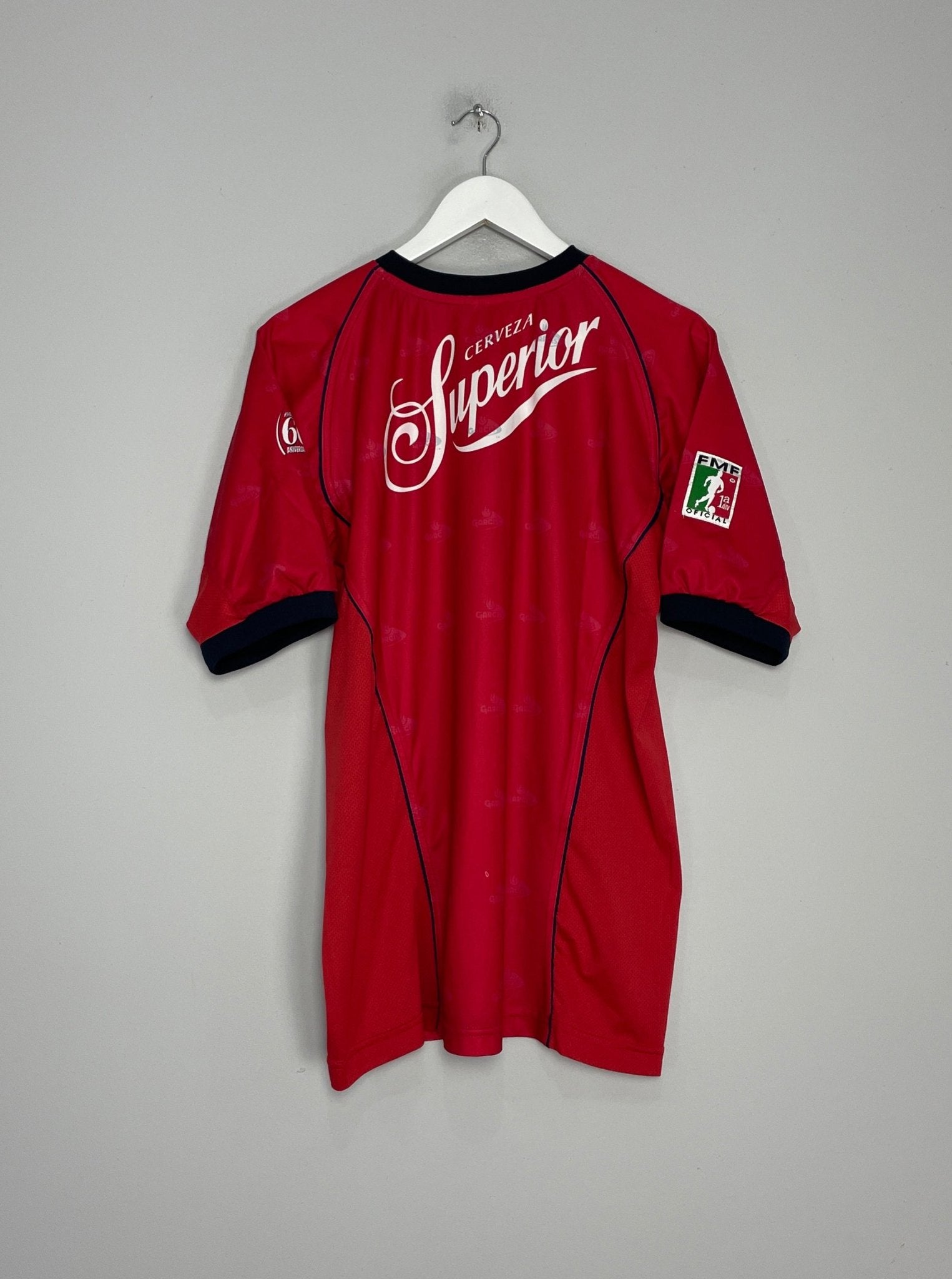 Shop 2002/03 TIBURONES ROJOS HOME SHIRT (M) GARCIS, classic football shirts, vintage football shirts & retro soccer jerseys at Cult Kits