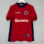 Shop 2002/03 TIBURONES ROJOS HOME SHIRT (M) SPALDING, classic football shirts, vintage football shirts & retro soccer jerseys at Cult Kits